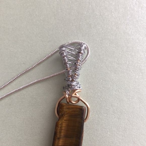 MJ original- Tigers Eye pendant - Picture 4 of 5